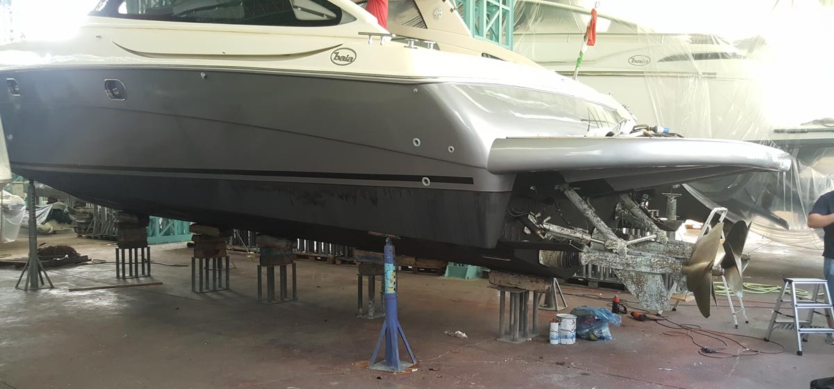 Rivestimento per barche a Portici