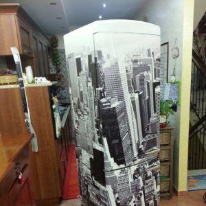 Wrapping frigorifero