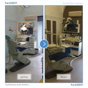 Progetto studio dentistico con pellicole 3M DI-NOC