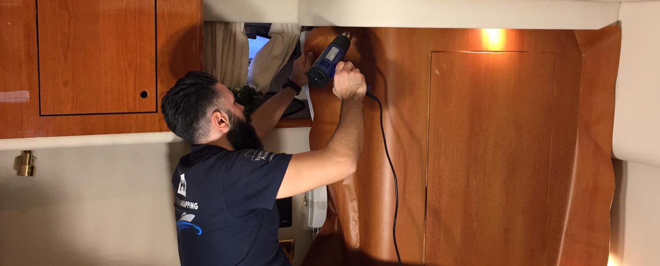 Refitting yatch