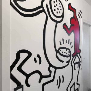 Carta da Parati Personalizzata Keith Haring